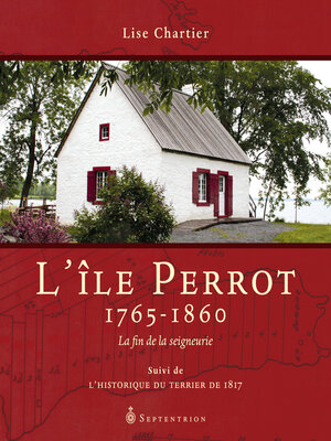 cover image of Île Perrot, 1765-1860 (L')